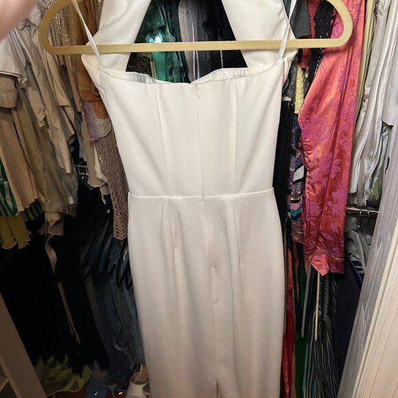 Effie Kats Meline Midi Dress - Ivory - Picture 7 of 7